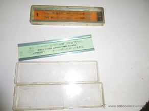 Antigüedades: LOTE ANTIGUO DE 2 REGLAS AÑOS 60-70
